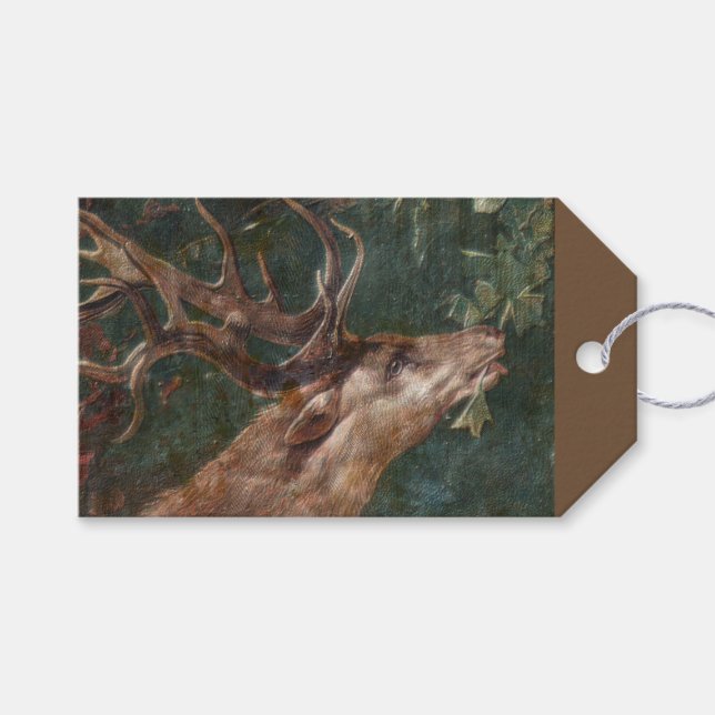 Deer Gift Tags (Front (Horizontal))