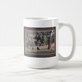 Deer Grazing at Love's Point Coffee Mug
