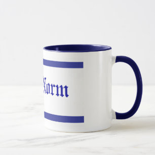 Deer Head Buck Personalised Coffee Mug