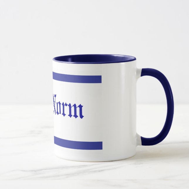 Deer Head Buck Personalised Coffee Mug (Right)