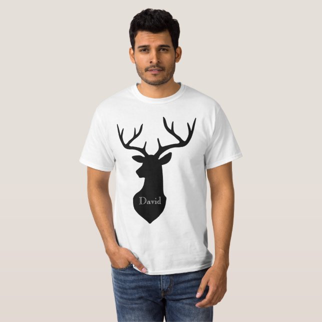 Deer Head Buck T-Shirt (Front Full)