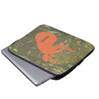 Deer Head & Camouflage Electronics Bag