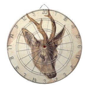 DEER HEAD DARTBOARD