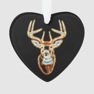 Deer Head digital Energy Spirit Ornament