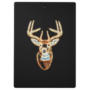 Deer Head Energy Spirit designs Clipboard