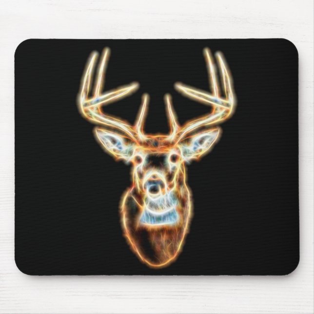 Deer Head pure Energy Spirit Mouse Pad (Front)
