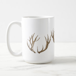 Deer Hunter Antlers Coffee Mug