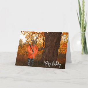 Deer Hunter Birthday Card