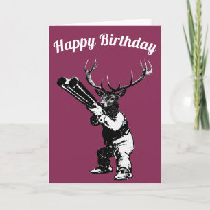 Deer Hunter Birthday Card
