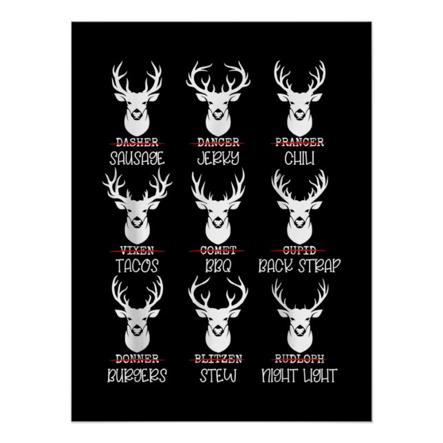 Deer Hunter Buck Lovers All Shanta Poster (Front)