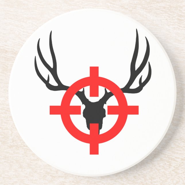 Deer Hunter - Bullseye Coaster (Front)