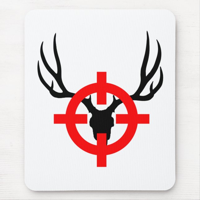 Deer Hunter - Bullseye Mouse Pad (Front)