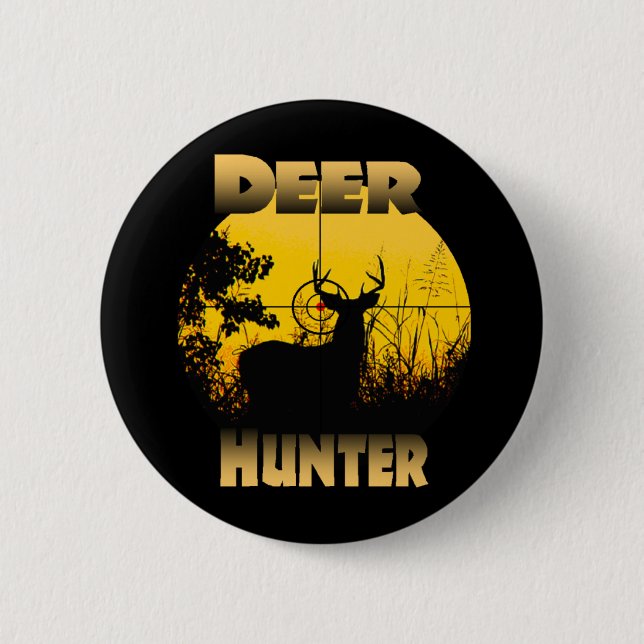 Deer Hunter Button (Front)