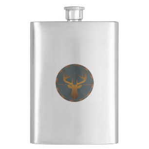 Deer Hunter Hip Flask