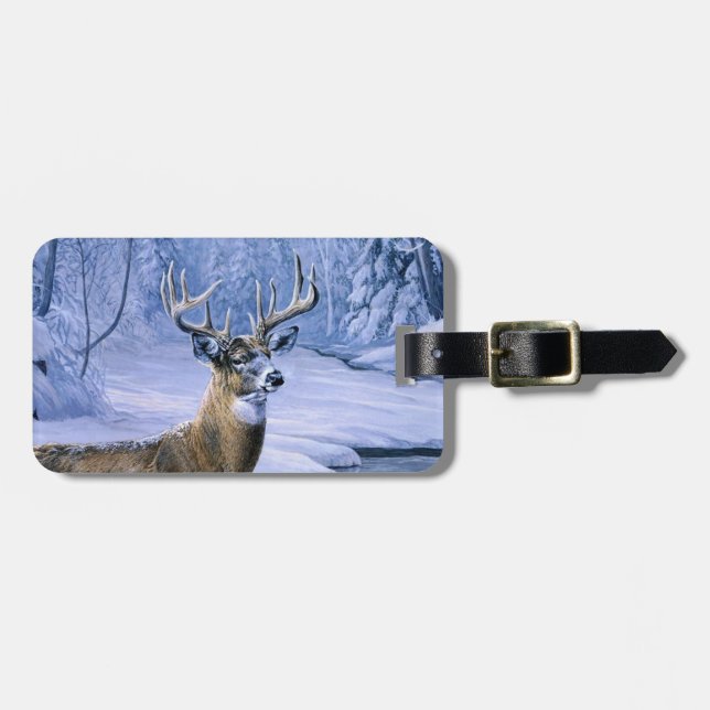 Deer Hunter Luggage Tag (Front Horizontal)