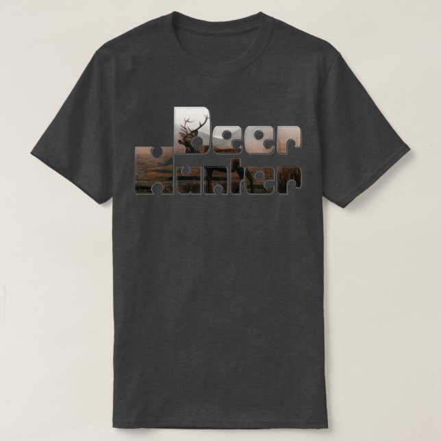 Deer Hunter T-Shirt (Design Front)