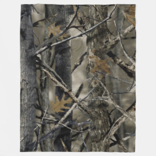 DEER HUNTERS CAMO 1 FLEECE BLANKET
