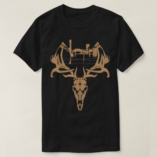 Deer Hunting Bow  - Gif for Bow Hunters T-Shirt (Design Front)