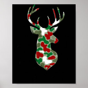 Deer Hunting Christmas Tis The Season Hunting Seas Poster
