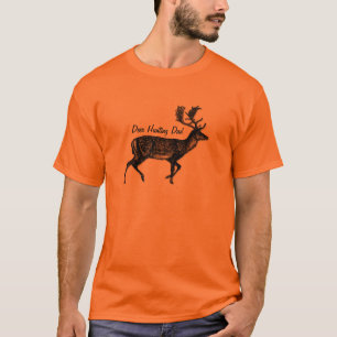 Deer Hunting Dad Customisable T-Shirt