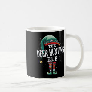 Deer Hunting Elf Christmas Group Xmas Pajama Party Coffee Mug