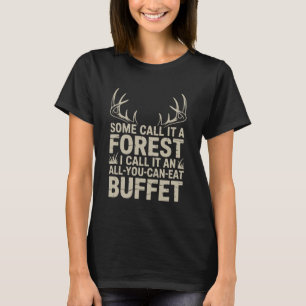 Deer Hunting for Hunter Whitetail Buck Deer Season T-Shirt