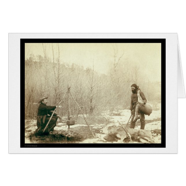 Deer Hunting in Deadwood South Dakota 1887 (Front Horizontal)