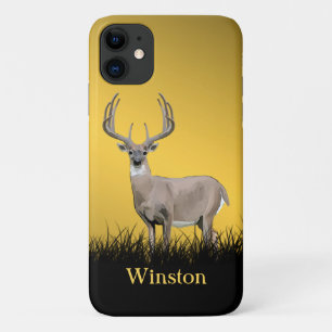 Deer Hunting Large Antler Name iPhone 11 Case