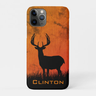 Deer Hunting Large Antlers Name iPhone 11 Pro Case