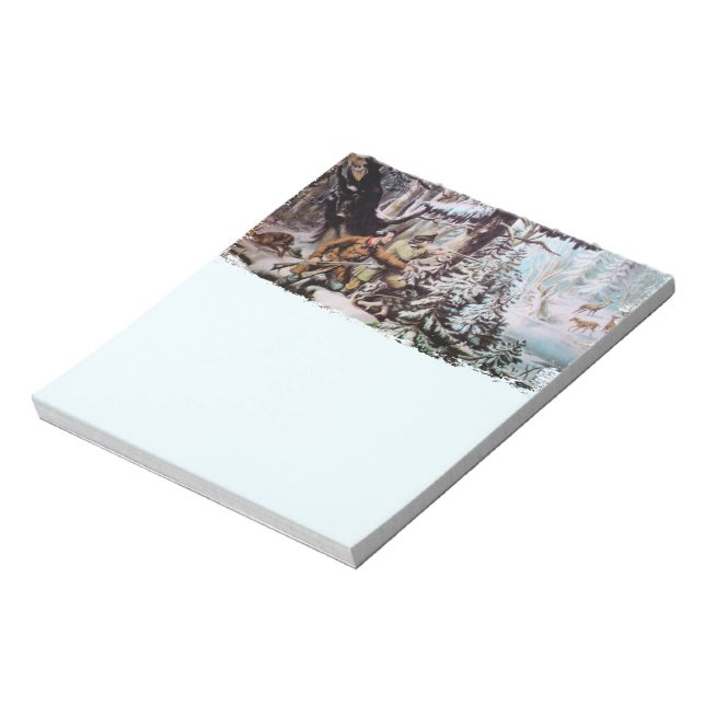 Deer Hunting Notepad (Rotated)