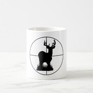 Deer Hunting Target Silhouette Coffee Mug