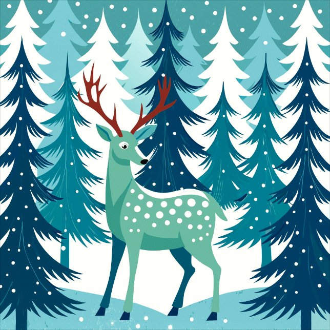 Deer Illustration Phone Case (Creator Uploaded)