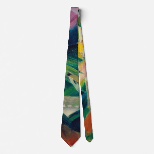 Deer in a Monastery Garden by Franz Marc Tie (Front)