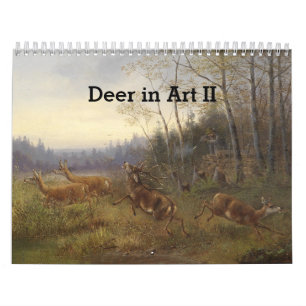 Deer in Art II Calendar