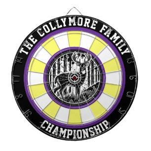 Deer in Forest Target Art Dartboard