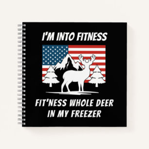 Deer In My Freezer - Deer Hunter Deer Hunting Notebook