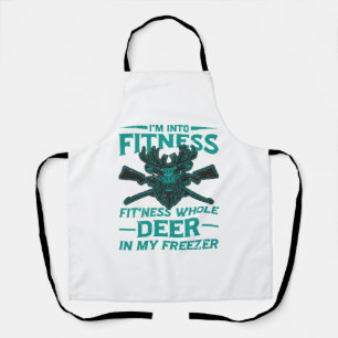 Deer In My Freezer - hunting lover Apron