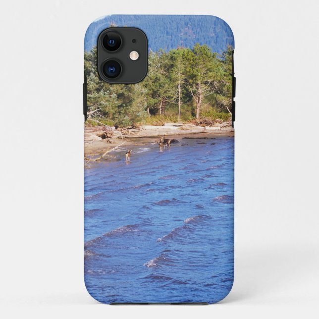 Deer in Nehalem Bay - Oregon State Park Case-Mate iPhone Case (Back)
