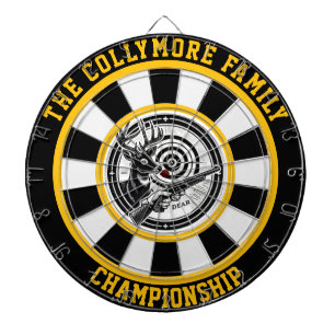 Deer in Peaceful Forest Art Dartboard