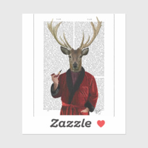 Deer in Smoking Jacket