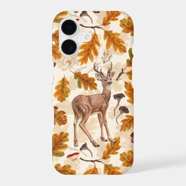 Deer in the autumnal forest (Back)