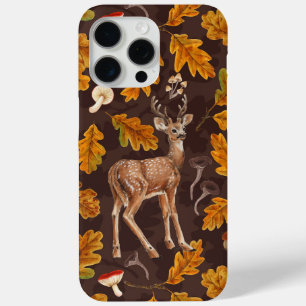 Deer in the autumnal forest 2 iPhone 15 pro max case