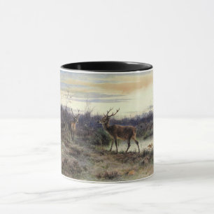 Deer in the Forest at Fontainebleau (Rosa Bonheur) Mug