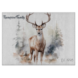 Deer in the Forest Cutting Board