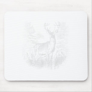 Deer In The Forest Nature Animals Deer Lovers _1 Mouse Pad