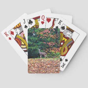 Deer in the Forest, Oregon Playing Cards