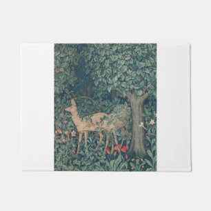 Deer in The Forest, William Morris Doormat