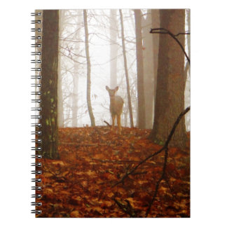 Deer in the Mist Notebook