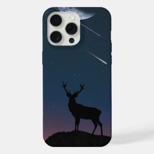 deer in the moonlight iPhone 15 pro max case
