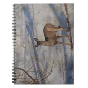Deer in the snow notebook